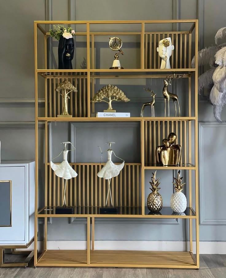 PVD Storage & Display Unit by GAD Furnitures
